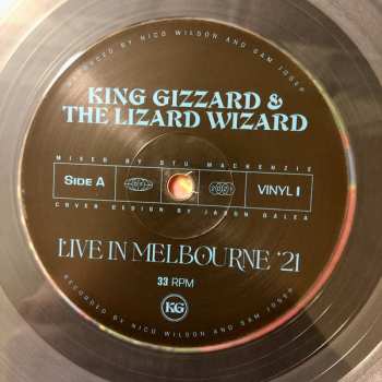 3LP King Gizzard And The Lizard Wizard: Live In Melbourne '21 LTD | CLR 123613