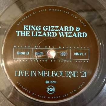 3LP King Gizzard And The Lizard Wizard: Live In Melbourne '21 LTD | CLR 123613