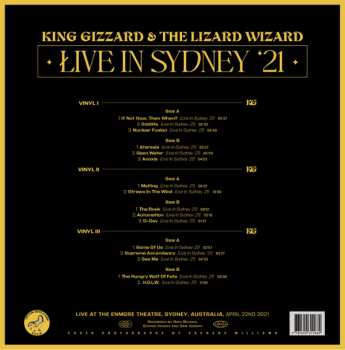 3LP King Gizzard And The Lizard Wizard: Live In Sydney '21 (Live At The Enmore Theatre) LTD | CLR 411276