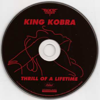 CD King Kobra: Thrill Of A Lifetime 505549