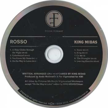 CD King Midas: Rosso 257304