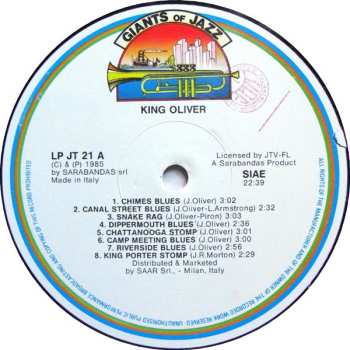 LP King Oliver: King Oliver 535212