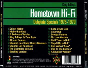 CD King Tubby: Hometown Hi-Fi (Dubplate Specials 1975-1979) 514384