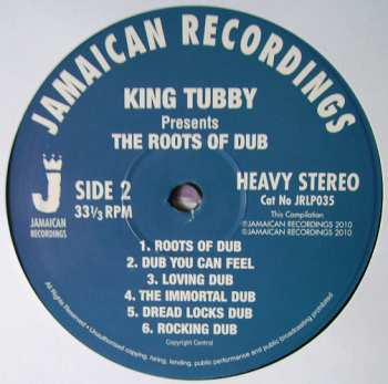 LP King Tubby: Presents The Roots Of Dub 354822