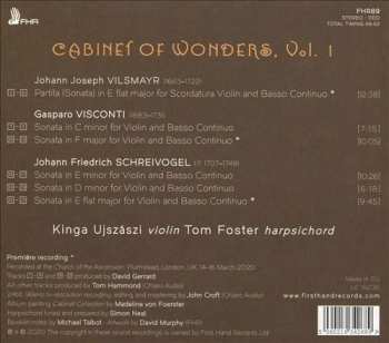 CD Kinga Ujszászi: Cabinet Of Wonders, Vol. 1 491492