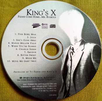 CD King's X: Please Come Home...Mr. Bulbous 447838