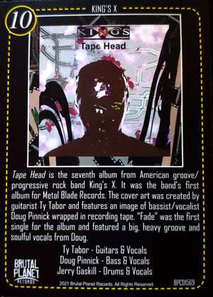 CD King's X: Tape Head 301015