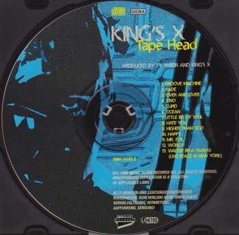CD King's X: Tape Head 35704