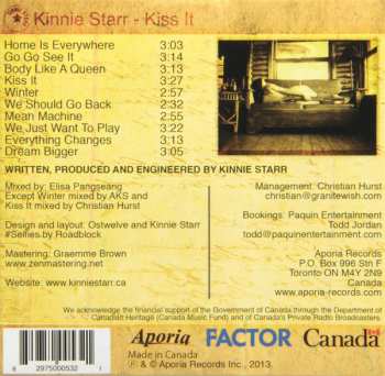CD Kinnie Starr: Kiss It 263266