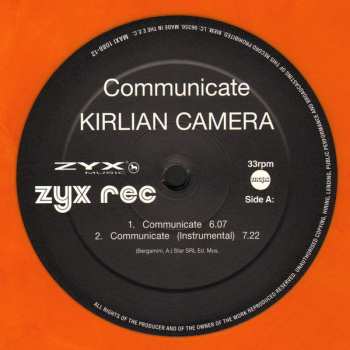 LP Kirlian Camera: Communicate CLR | LTD 475751