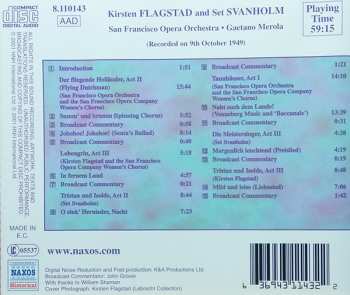 CD Kirsten Flagstad: In Concert. Excerpts From Wagner Operas 299710