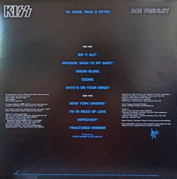 LP Kiss: Ace Frehley PIC | LTD