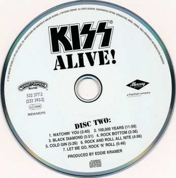 2CD Kiss: Alive! 375840