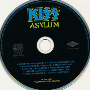 CD Kiss: Asylum 377752