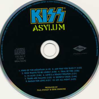 CD Kiss: Asylum
