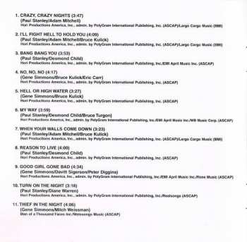 CD Kiss: Crazy Nights