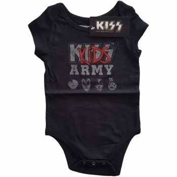 Merch Kiss: Dětské Body Army  0-3 měsíce