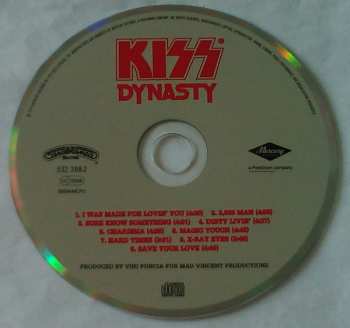 CD Kiss: Dynasty 377052