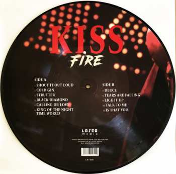 LP Kiss: Fire (The Broadcast Archives) PIC 405348