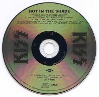 CD Kiss: Hot In The Shade 16551