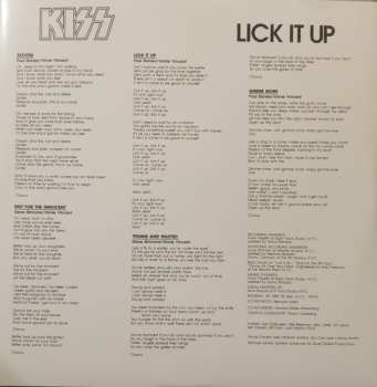 LP Kiss: Lick It Up 535574