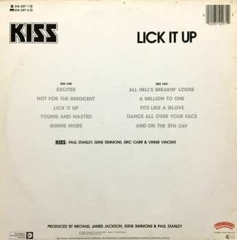 LP Kiss: Lick It Up