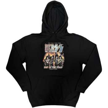 Merch Kiss: Kiss Unisex Pullover Hoodie: End Of The Road Final Tour (large) L