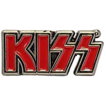 Merch Kiss: Kiss Mini Pin Badge: Logo Mini