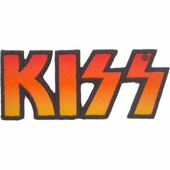 Merch Kiss: Nášivka Cut-out Logo Kiss