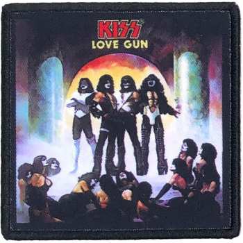 Merch Kiss: Nášivka Love Gun