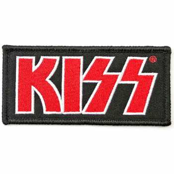 Merch Kiss: Nášivka Red Logo Kiss