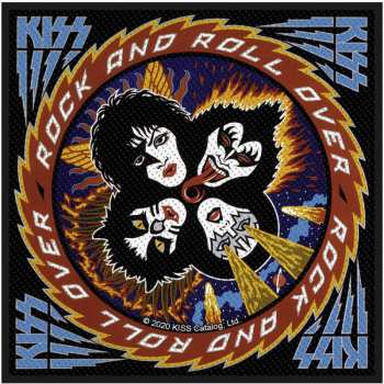 Merch Kiss: Nášivka Rock N' Roll Over