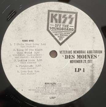 2LP Kiss: Off The Soundboard: Live in Des Moines 388148
