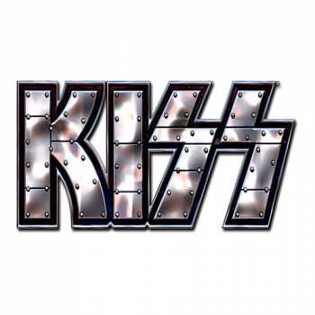 Merch Kiss: Placka Stud Logo Kiss