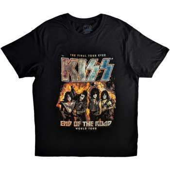 Merch Kiss: Kiss Unisex T-shirt: End Of The Road Final Tour (small) S