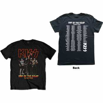 Merch Kiss: Tričko End Of The Road Tour  XL