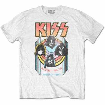 Merch Kiss: Tričko World Wide  XL