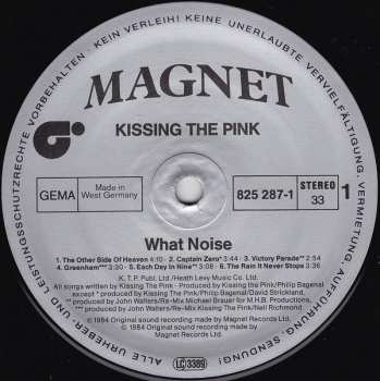 LP Kissing The Pink: What Noise 542141