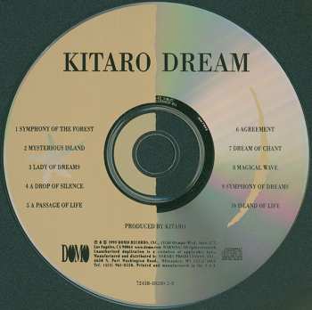 CD Kitaro: Dream 192551
