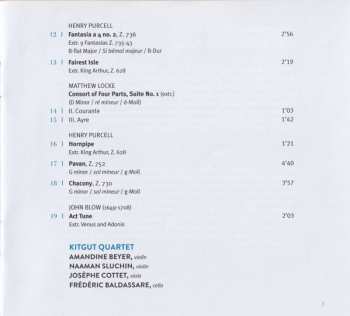 CD Kitgut Quartet: 'Tis Too Late To Be Wise (String Quartets Before The String Quartet) 102047