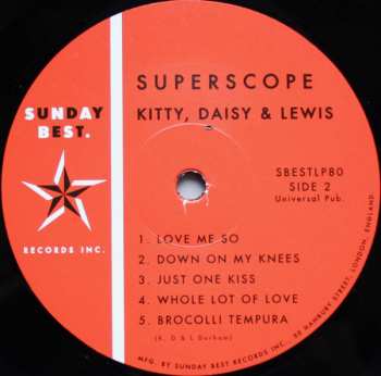 LP Kitty, Daisy & Lewis: Superscope 283336