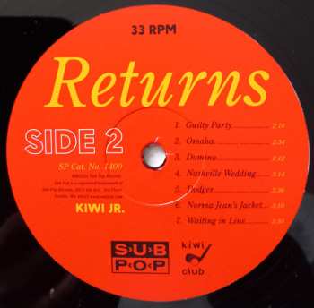 LP Kiwi Jr.: Cooler Returns 471244