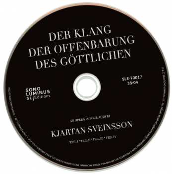 CD Kjartan Sveinsson: Der Klang Der Offenbarung Des Göttlichen 289143