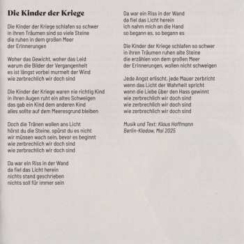 CD Klaus Hoffmann: Ich Bin