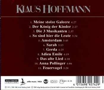 CD Klaus Hoffmann: Klaus Hoffmann 191741