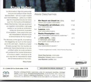 CD Klaus Huber: Complete Cello Works 319369