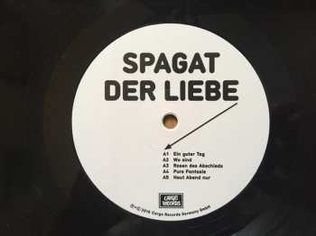 LP Klaus Johann Grobe: Spagat Der Liebe 294619