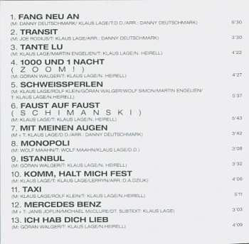 CD Klaus Lage Band: Mit Meinen Augen - Lage Live 47928