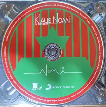 CD Klaus Nomi: In Concert DIGI 467276