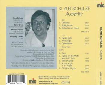 2CD Klaus Schulze: Audentity 92218